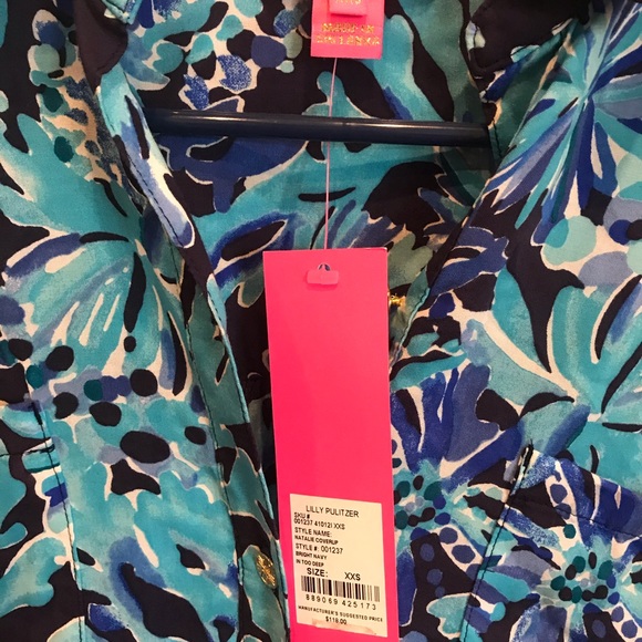 Lilly Pulitzer Natalie Cover- Up - Picture 4 of 6